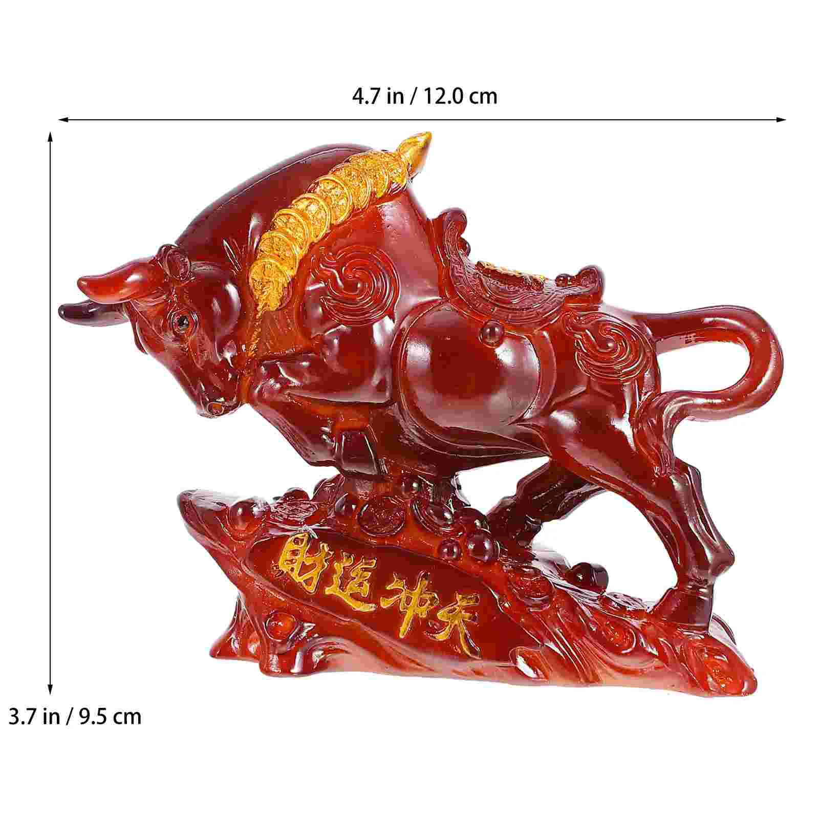 Меняющий цвет коровий орнамент животное настольный декор для крупного рогатого