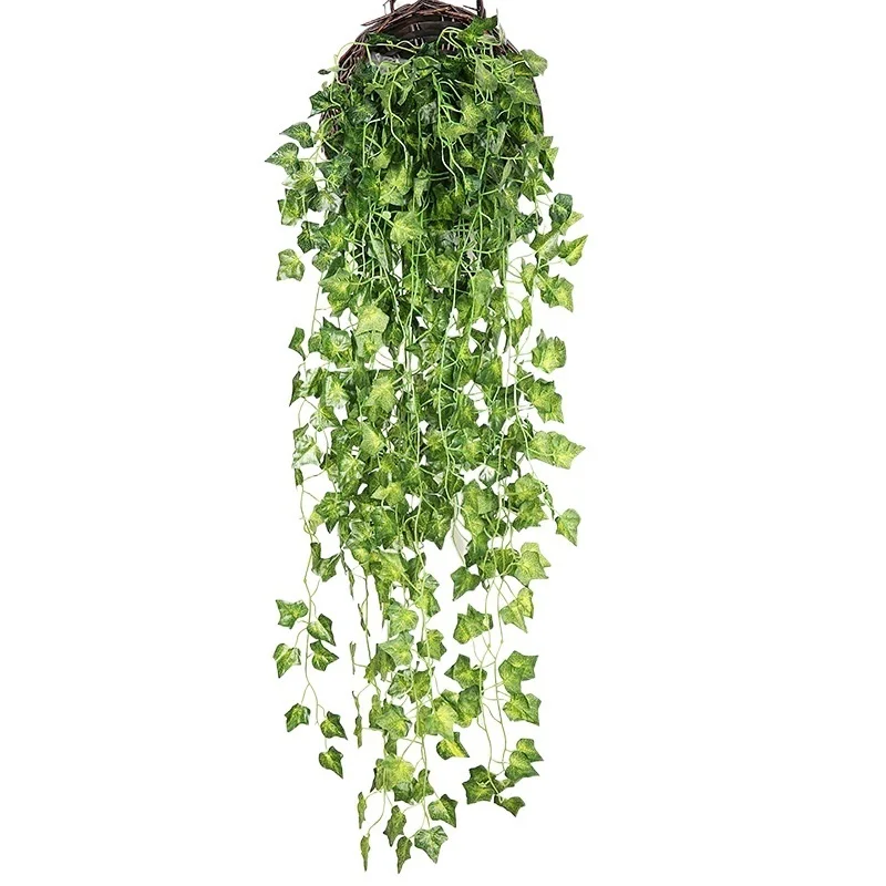 

Новые зеленые растения, подвесные плюща, листья, редис, водоросли, виноград, искусственные цветы, лоза, домашний сад, настенное украшение для...