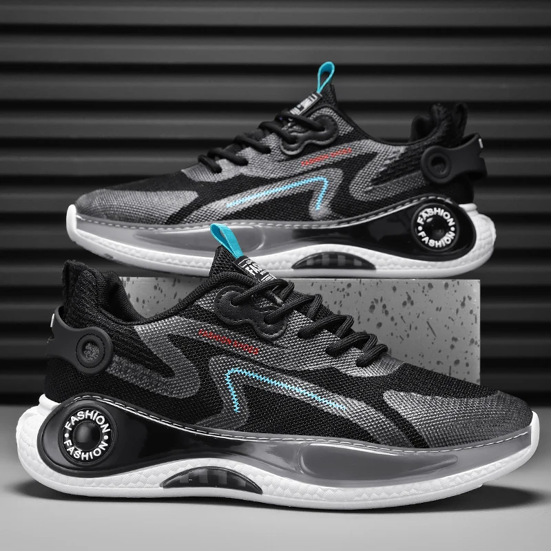 2023 Men Sneakers Thick Sole Original Athletic Running Shoes for Men Breathable Summer Outdoor Casual Sports Shoes Male Basket