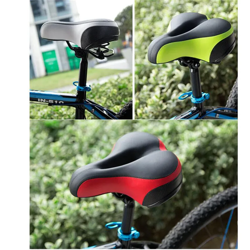 

Bike Saddle Soft foam Surface Silica Filled Gel Comfortable Cycling Seat Shockproof Bicycle Saddle