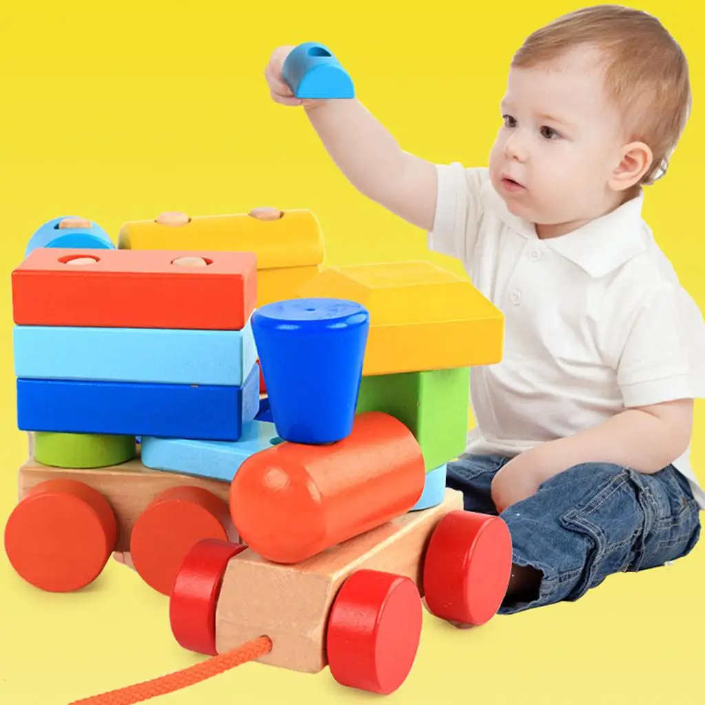 

Stacking Train Montessori Hand-Eye Coordination Learning for 1 2 3 Year Old
