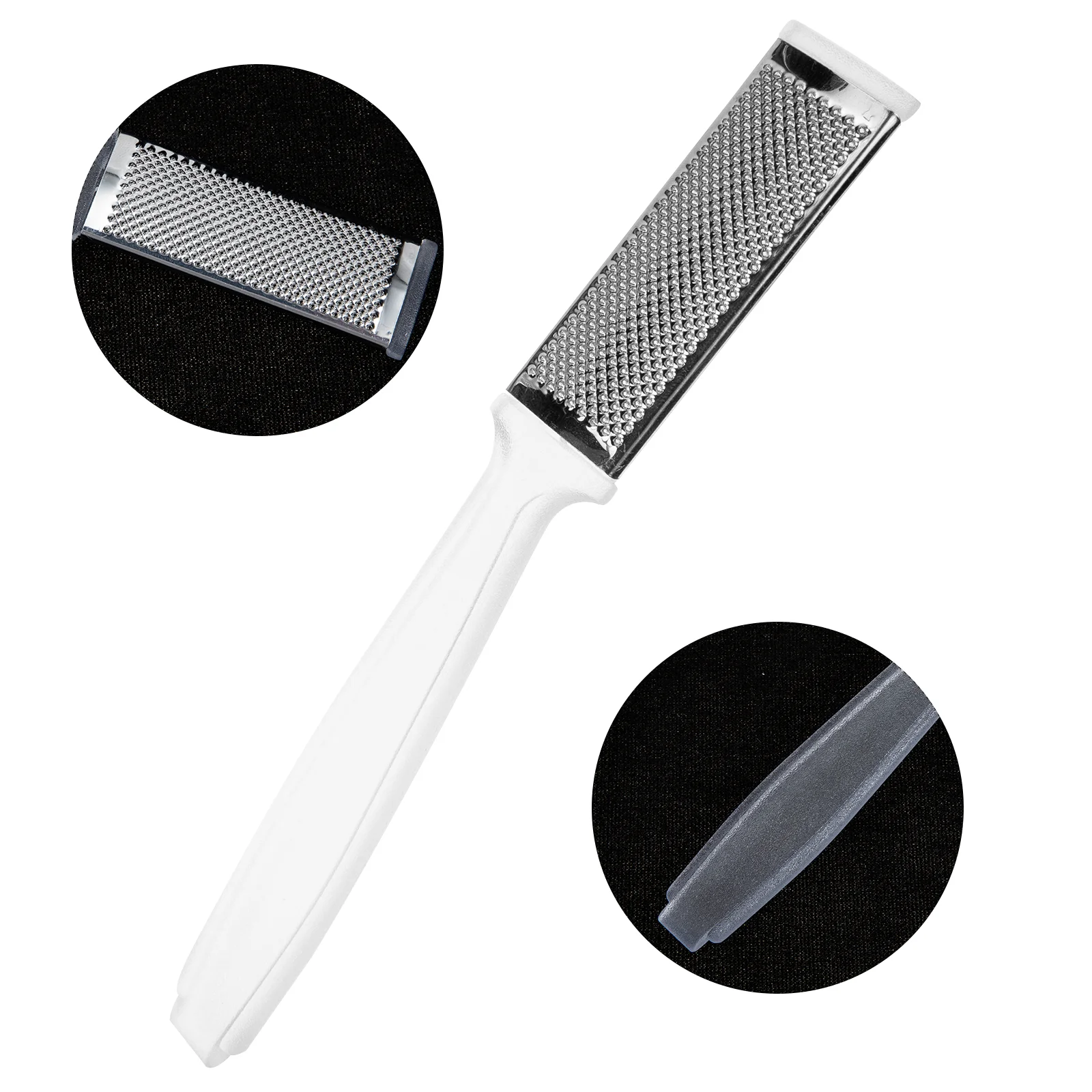 

4 Pcs Pedicure Stainless Spatula Hard Skin Removers Foot Callus Remover Heel File Plastic Pp Callus Remover Dead Skin Scraper