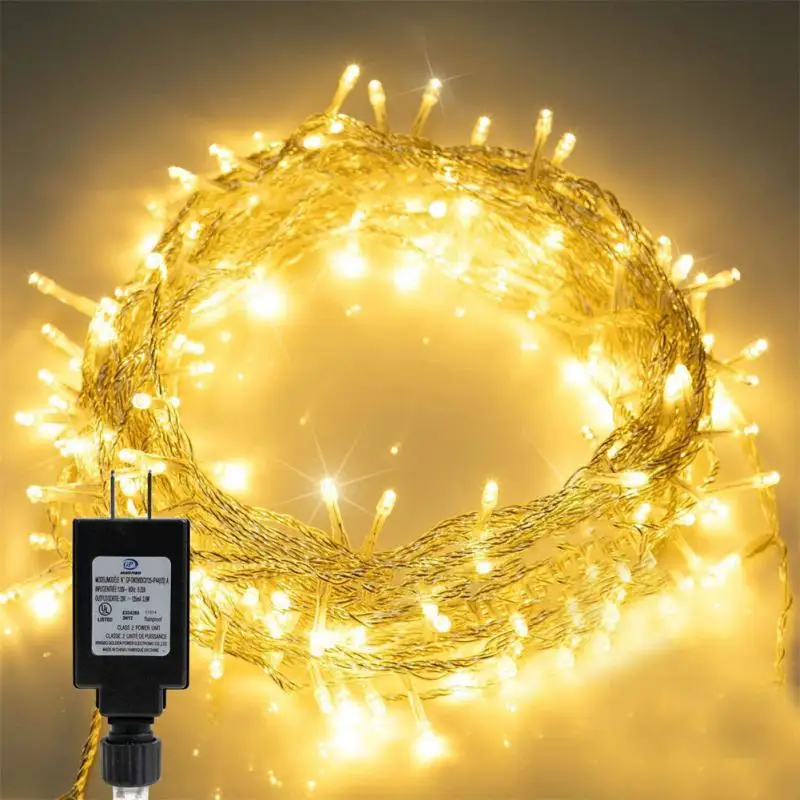 

110V Outdoor LED String Lights Garland 13M Waterproof Fairy Light Stars Curtain Lamp Christmas Wedding Party Holiday Decoration