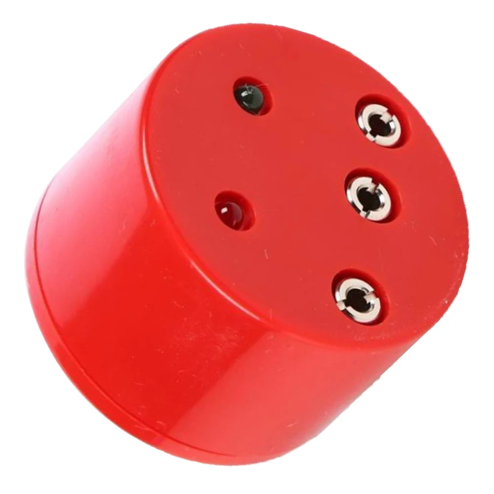 

Sword Tester Fencing Tester Plastic Red Round Test Conductive 1PC 8*5*5cm Conductive Tester Epee Fencing Gears