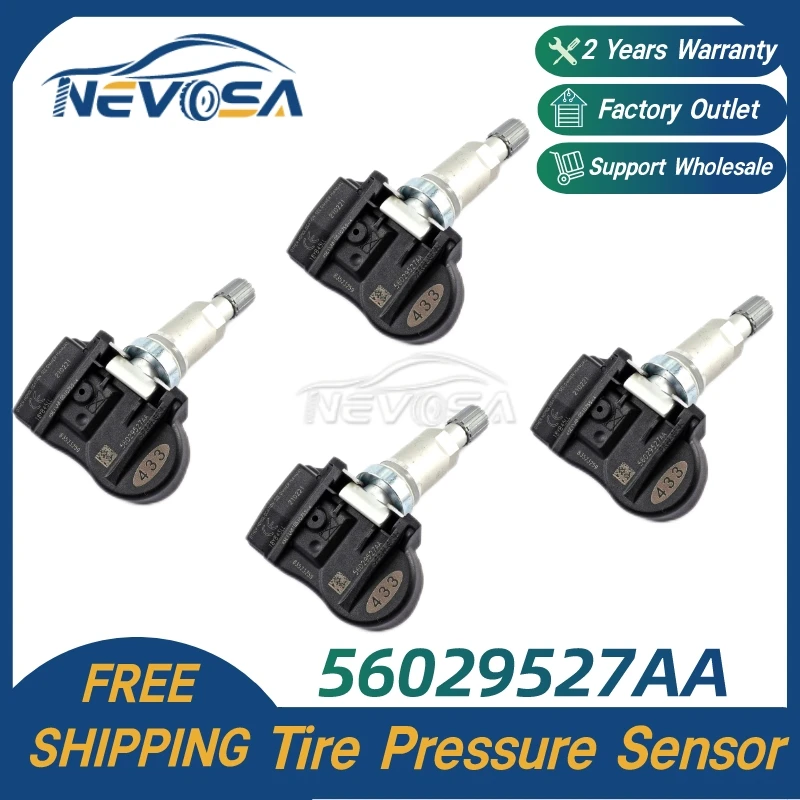 

Система контроля давления в шинах evosa 56029527AA 68078768AC 433 МГц TPMS для Chrysler 200 300 Sebring Dodge Suzuki Бесплатная доставка