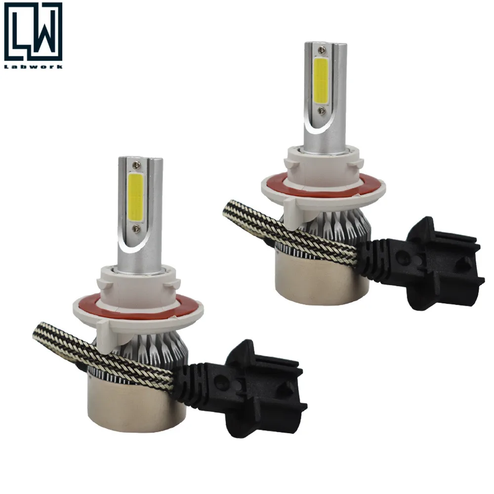 

2 шт. H13 9008 60 Вт светодиодный комплект фар дальнего и ближнего света для Ford F150 2004-2014