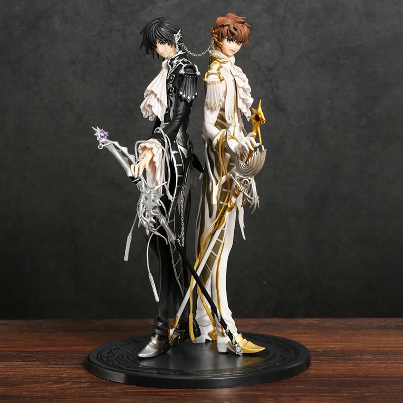 Code Geass Lelouch of the Rebellion R2 Lelouch & Suzaku PVC Collection Model Statue Anime Figure Toy