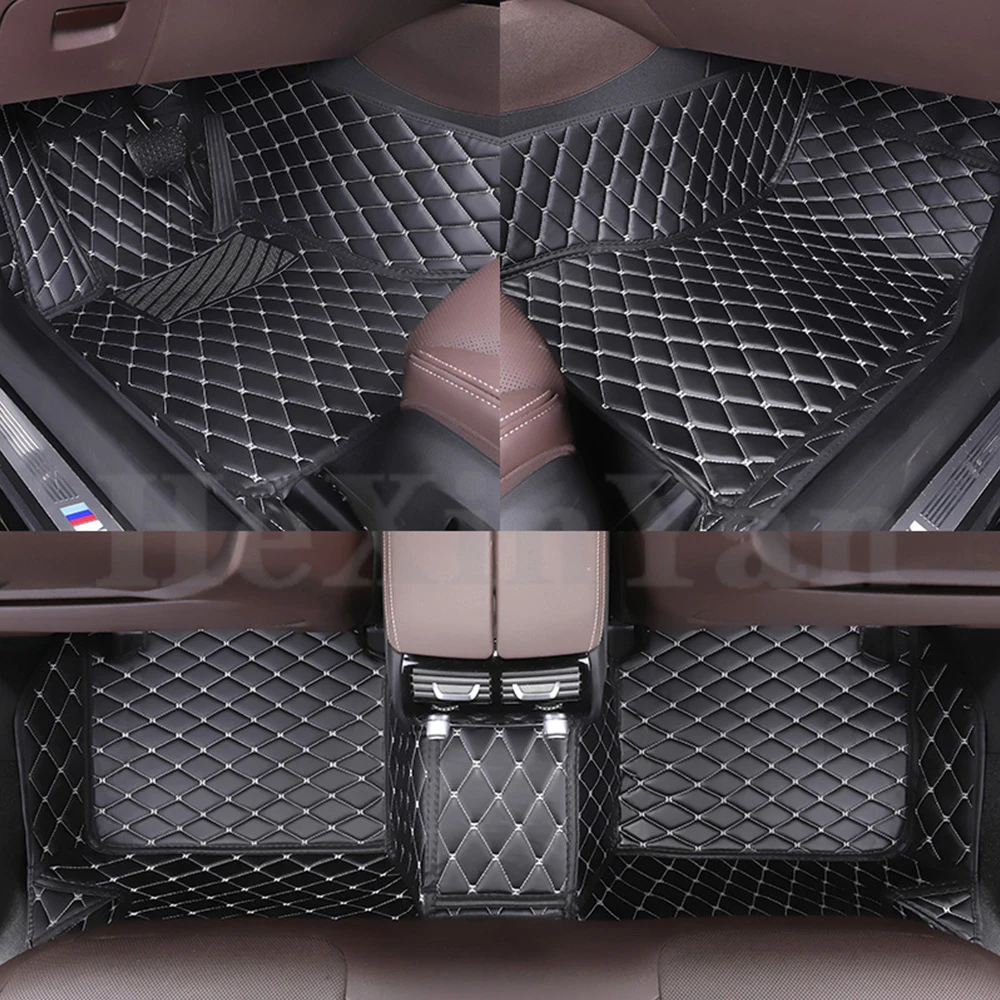 Custom Car Floor Mat For Audi S4 Sedan 2018 2019 2020 all model auto accessories styling Rug Carpet Footbridge interior parts