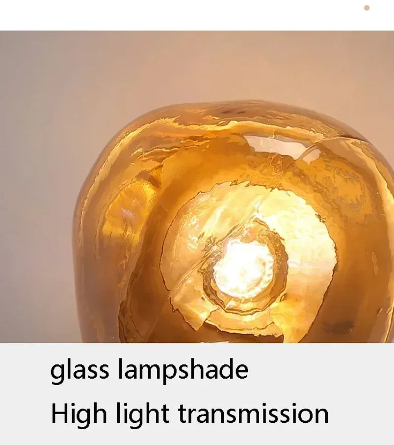 Настенный светильник из лавы стеклянный фон настенный декоративный