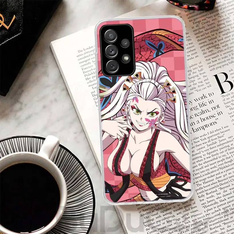 Чехол для телефона Daki Demon Slayers Samsung Galaxy A15 A14 A54 A16 A13 A53 A12 A52S A55 A22 A23 A24 A32 A33 A34 A25 A35 A05S A04S