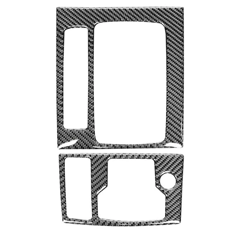 

Carbon Fiber Car Gear Shift Panel Cover Trim for Mazda 3 Axela 2014 2015 2016 2017 Interior Accessories