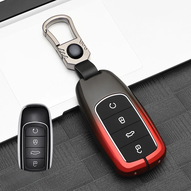 

Металлический высококачественный чехол для автомобильных ключей CHERY EXEED Stellar Tiggo 8pro 7plus ARRIZO 5 GT 2023, защитный чехол для автомобильного пульта д...