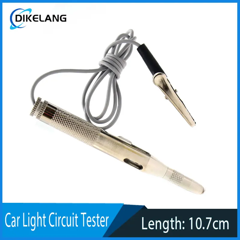 

2021 New DC 6V 12V 24V Copper Light System Test Probe Lamp Auto Car Light Circuit Tester Lamp Voltage Test Pen Detector Copper