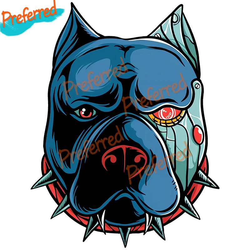 

Наклейки для мотоцикла и автомобиля, в виде собаки