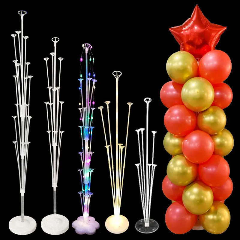 

7/11/19 Tube Balloon Holder Confetti Balloon Stand Column Unicorn Kids Birthday Party Baby Shower Girl Wedding Decoration Supply