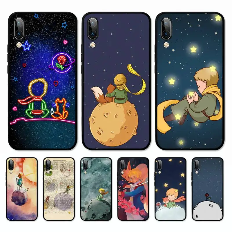 

Art Little Prince Phone Case for Vivo Y91C Y11 17 19 17 67 81 Oppo A9 2020 Realme c3