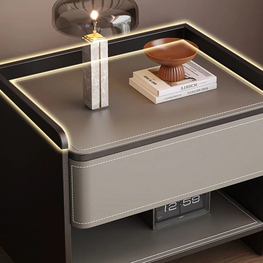 Экономные ночные столики спальные ящики деревянный набор в скандинавском стиле