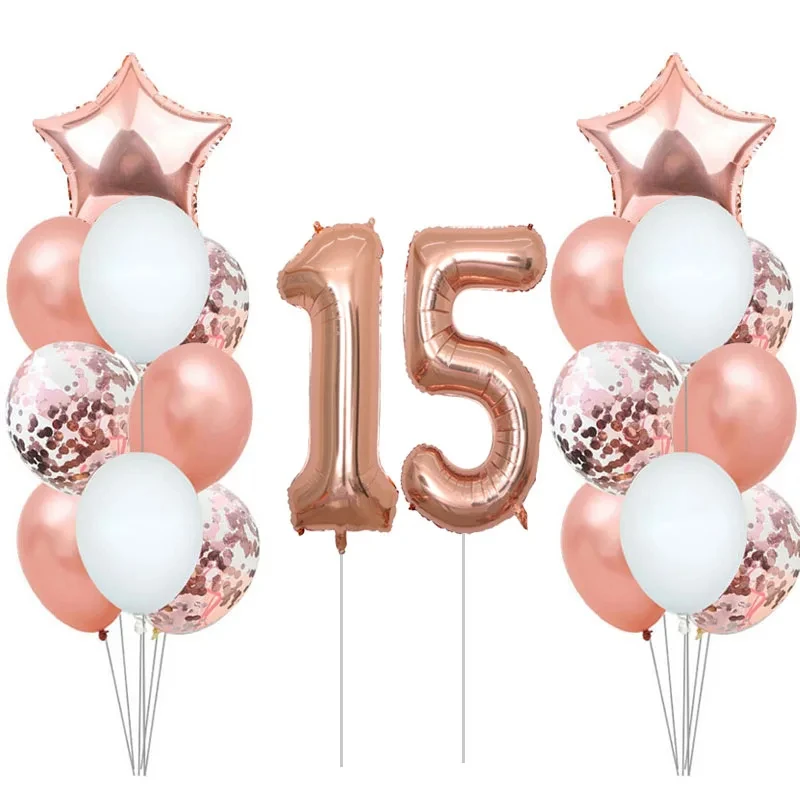 

Фольгированные шары с цифрами для дня рождения