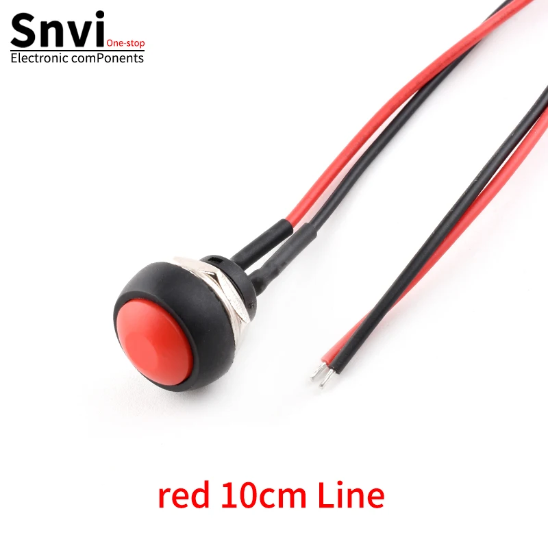 

Водонепроницаемый кнопочный переключатель SNVI PBS-33B 12мм