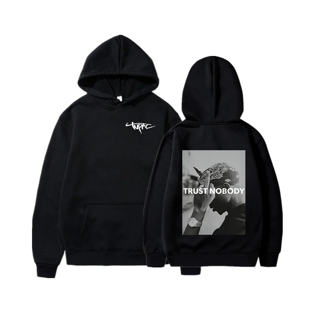 Sudadera con capucha de rapero TUPAC для мужчин и женщин ropa deportiva estampado modaembali estilo Harajuku y Хип-хоп