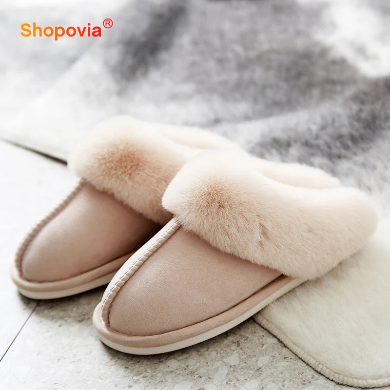 

Super Soft Slippers For Home Warm Flat Plush Slippers Women Autumn Shoes Comfortable Indoor Plush Slippers for Women 2023