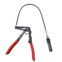 1pcs redblack flexible wire long reach hose clamp for car repairs hose clamp removal hand tool car repair tool