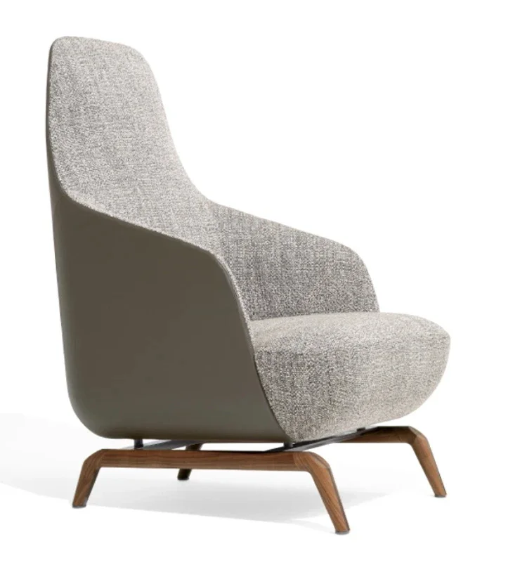 Итальянский легкий роскошный диван-кресло с тигром