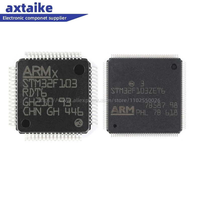 

STM32F103C8T6 STM32F103 CBT6 R8T6 RBT6 RCT6 RDT6 RET6 RGT6 T8U6 TBU6 V8T6 VBT6 VCT6 VET6 VFT6 VGT6 ZET6 ZGT6 LQFP-48/64/100/144