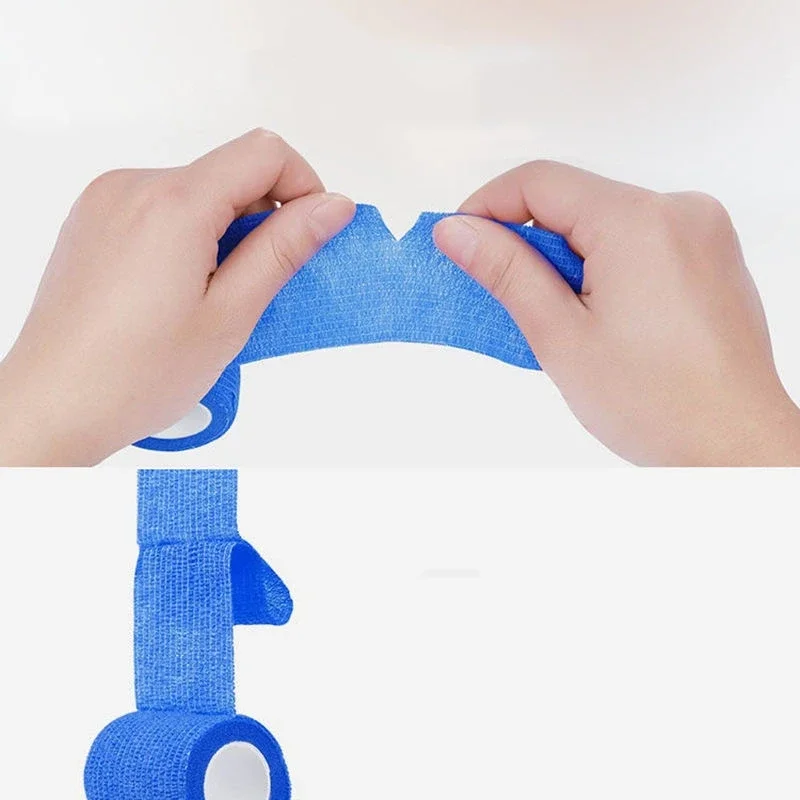 1 рулон 2 5/5/10 см * 4 8 м марлевая повязка для движения самоклеящиеся дышащие