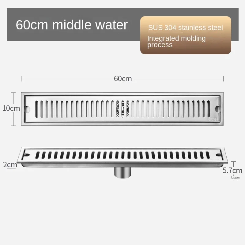 

Расширенный слив для пола ZHUOYU из нержавеющей стали