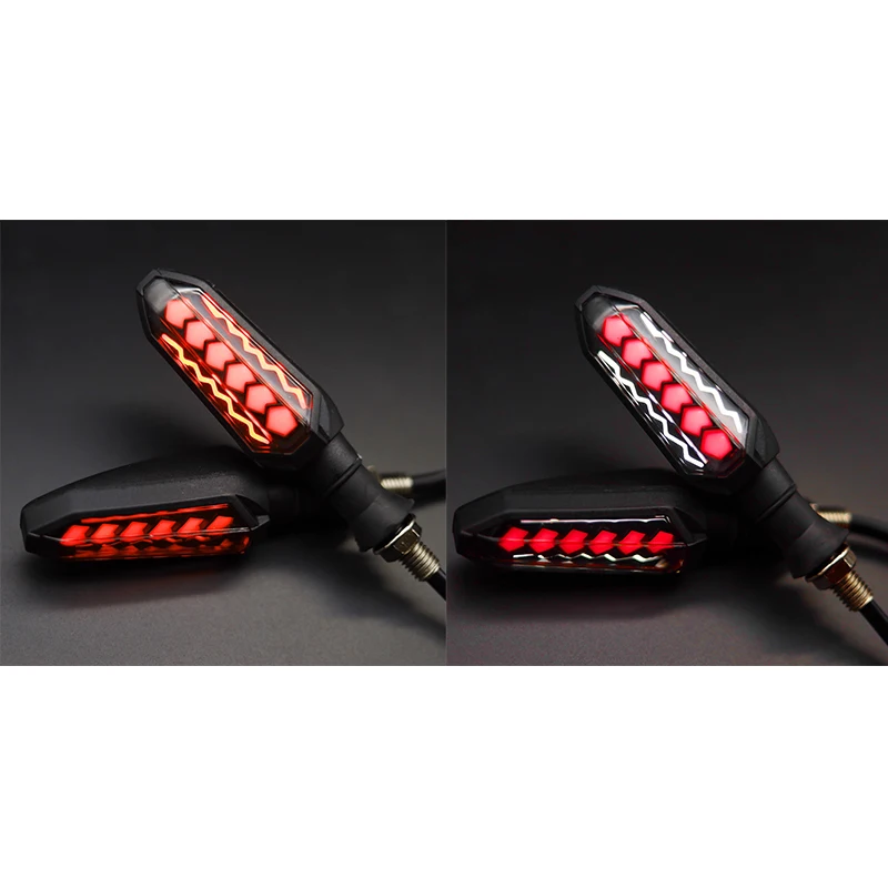 

Светодиодные поворотники для мотоцикла, скутера, 12 В, универсальный индикатор поворота из АБС-пластика для Honda VARA honda CB300R NC750X CB190R Rebel