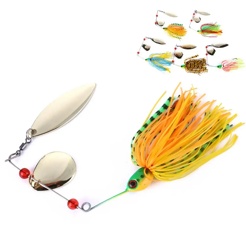 

16g Alloy Lifelike Fake Bait Artificial Spinner Fish-shaped Sequins Anti-hanging Baits Fishing Tackle Fishing Gear Accessories