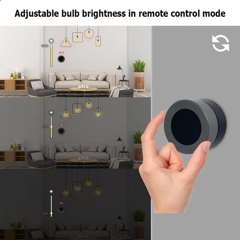Умный выключатель Aubess Tuya ZigBee беспроводной дистанционный переключатель для