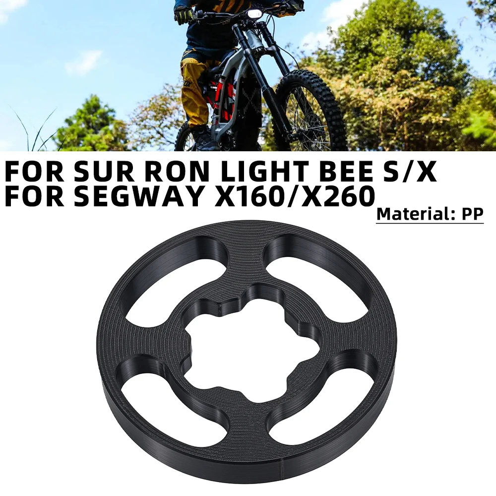 Фото Съемный защитный кожух цепи для электровелосипедов Surron Light Bee S/X, Segway X160/X260, запчасти для электробайков №1