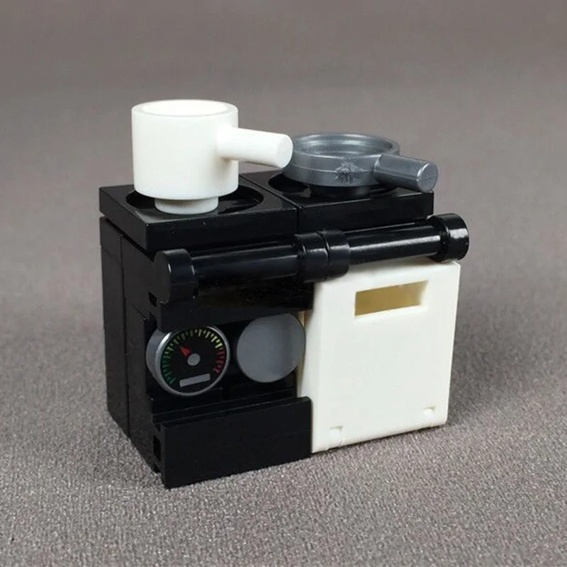 

Kitchen Appliances Stove Gas Stove Building Blocks Accessories MOC Model Bricks Home Furniture Decoration DIY Toys For Children