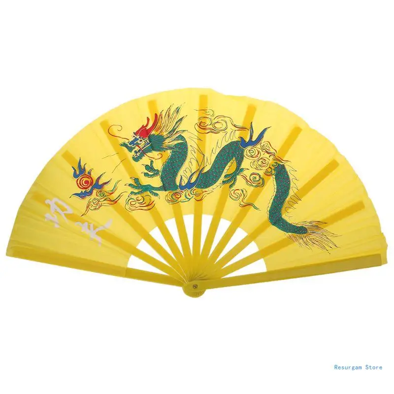 

Arts Dance Fan Folding Fan Chinese Fan Kung Fu Practice Training Equipment Drop Shipping