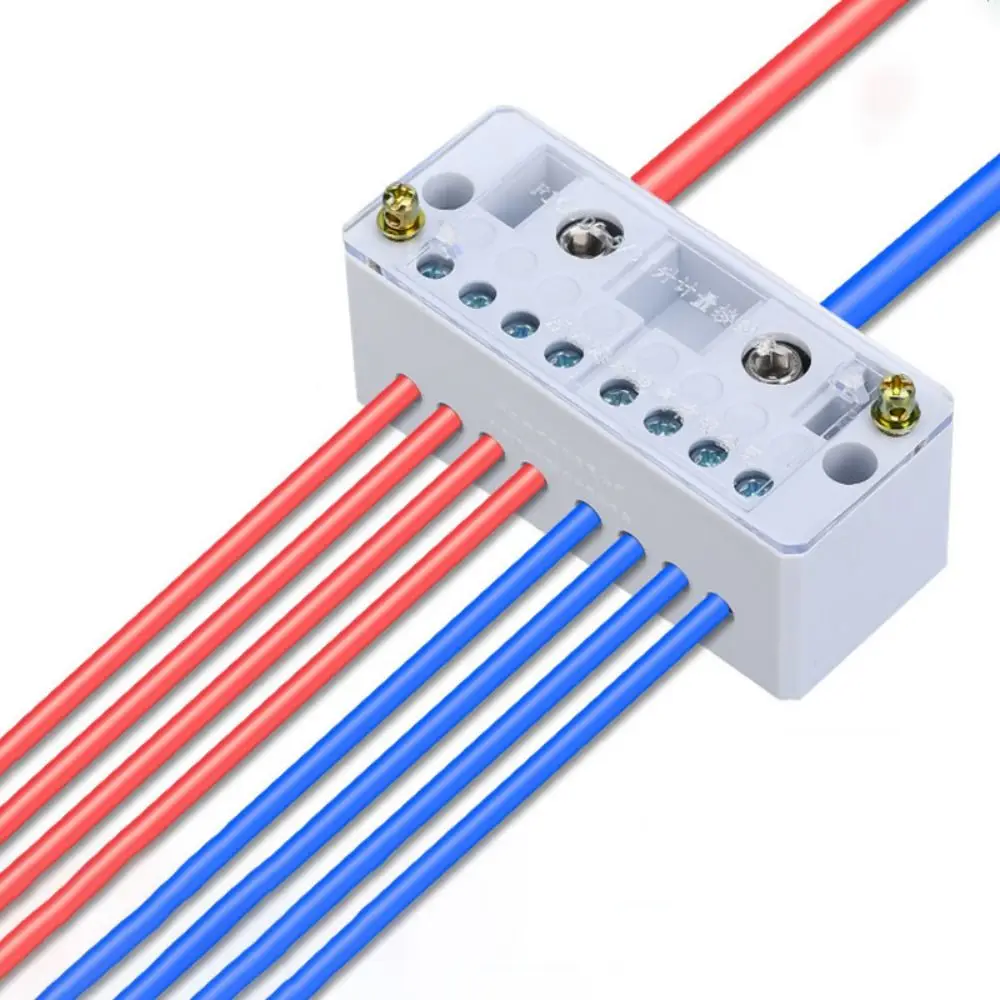 

Household Trailing Frog 220 V Terminals Block Distribution Box Single Phase Outgoing Terminal Box 2-In 4 / 8 / 12/16