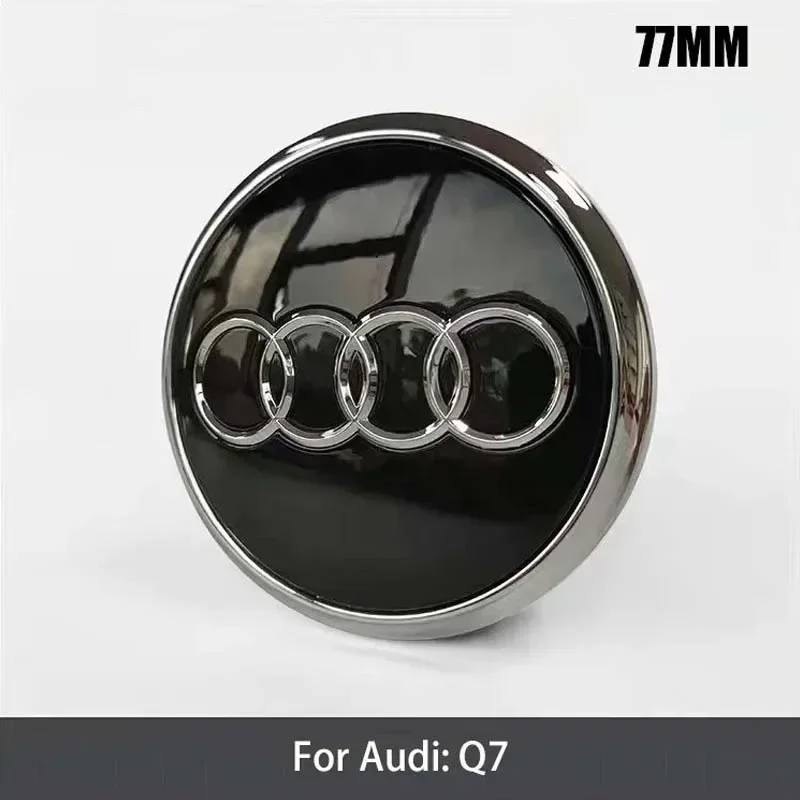 4шт 77мм колпачок центральной ступицы колеса автомобиля 4л 0601170 Для Audi A3 A5 A4 A6 A7 Q3 Q5 Q7