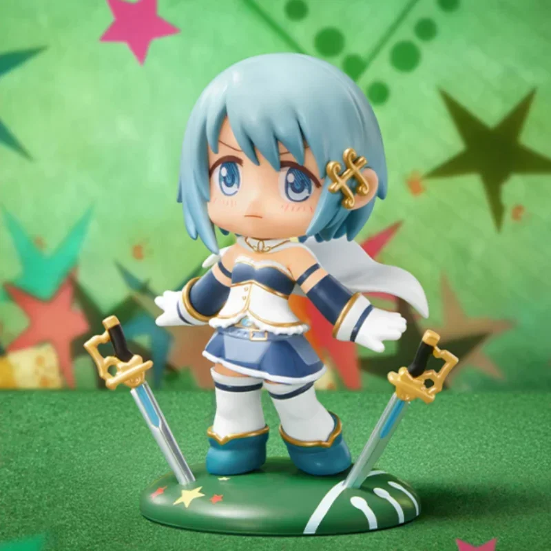 Фото POPMART PUELLA MAGI MADOKA MAGICA Серия: Слепая коробка-сюрприз (Blind Box) — Оригинальные игрушки, куклы, милые аниме-фигурки, украшения, подарок №1