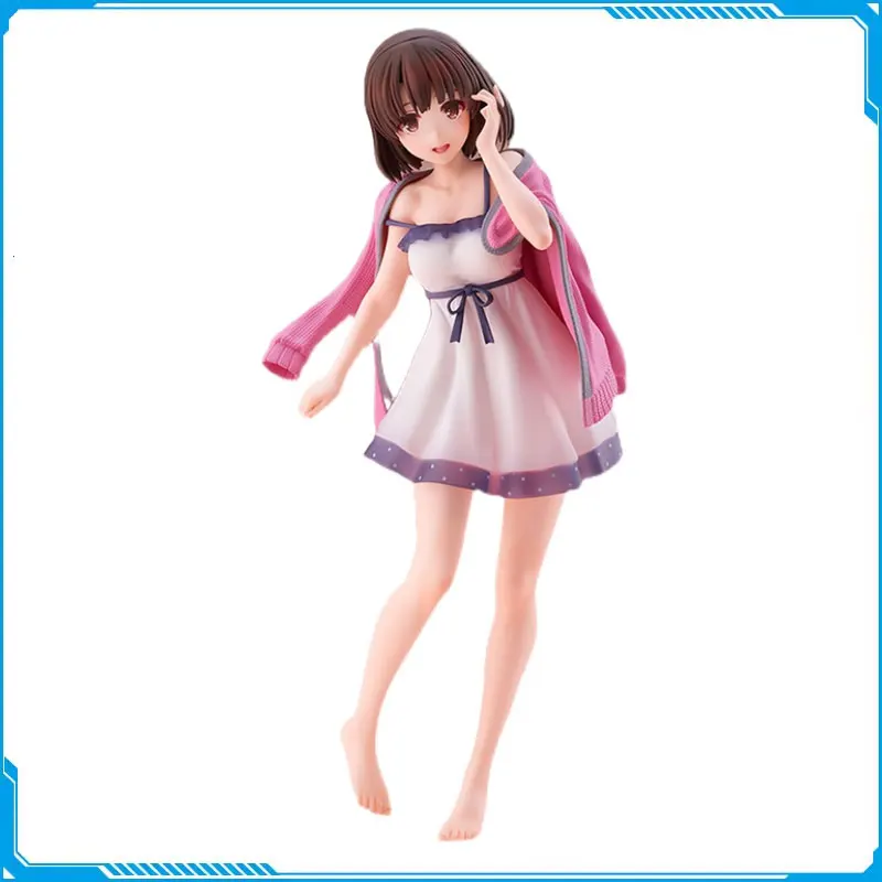 

Coreful Figure How To Raise A Boring Girlfriend Megumi Kato Home Clothing PVC Action Figure Collectible Model Taito Original