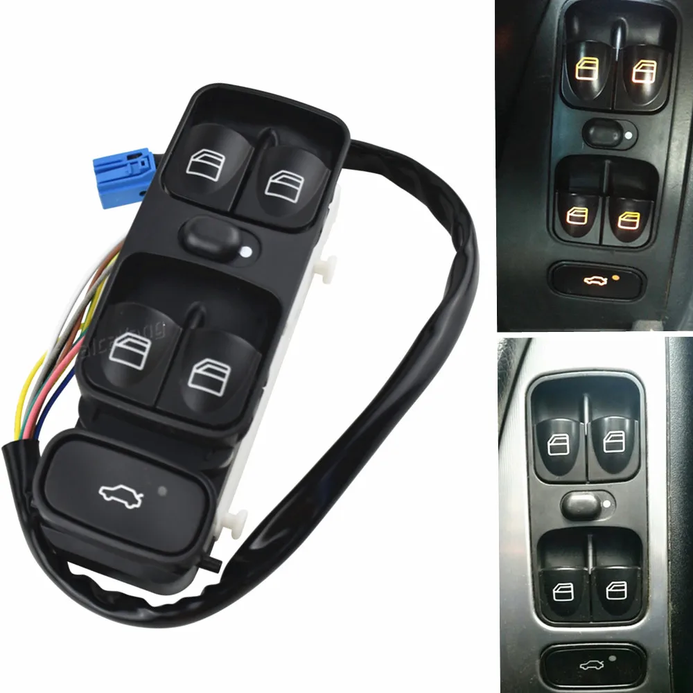 

Переключатель стекла для MERCEDES C CLASS W203 C180 C200 C220 2038200110 Power Master Control A2038200110 2038210679 A2038210679