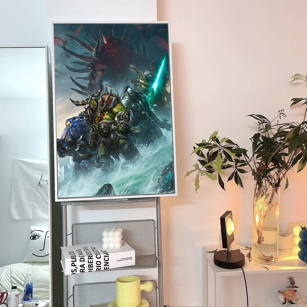 Игровой плакат World of Warcraft высококачественные принты и плакаты высокого качества