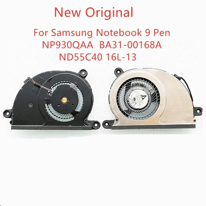 New Original Laptop CPU Cooling Fan For Samsung Notebook 9 Pen NP930QAA BA31-00168A ND55C40 16L-13