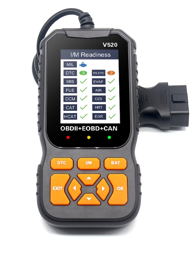 Новое поступление V520 автомобильный диагностический детектор 9-16 В постоянное
