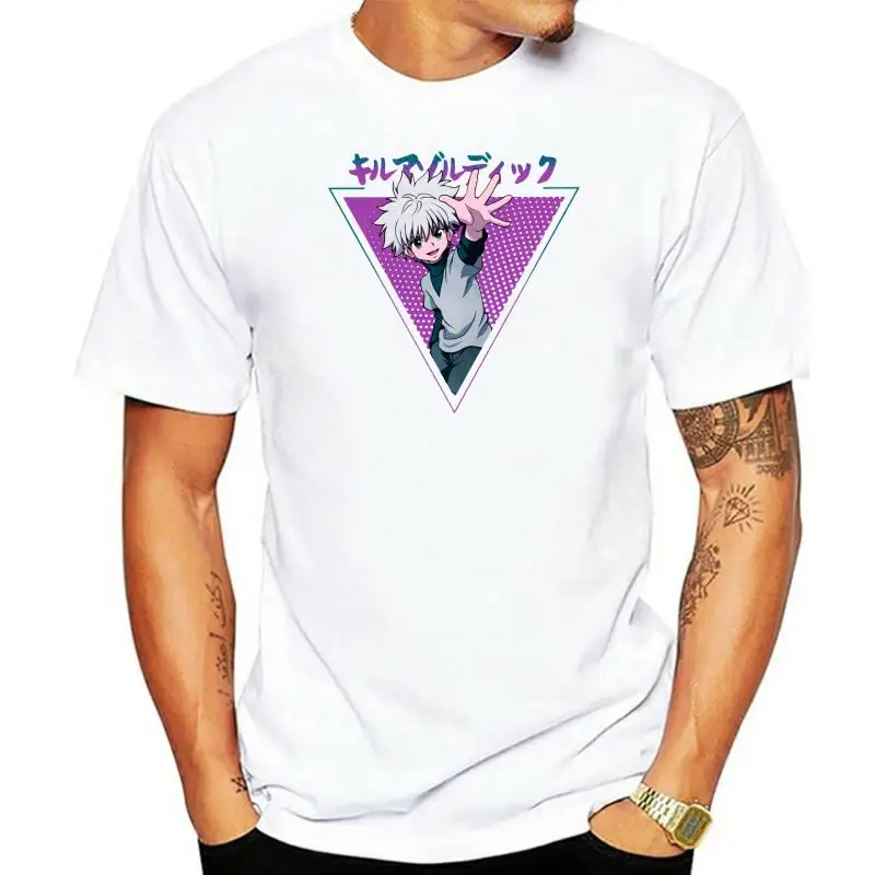 

Hunter X Hunter T-shirt Killua Zoldyck Graphic Tee HXH Anime Manga Lovers Shirt Kawaii Women Shirts Cool Streetwear