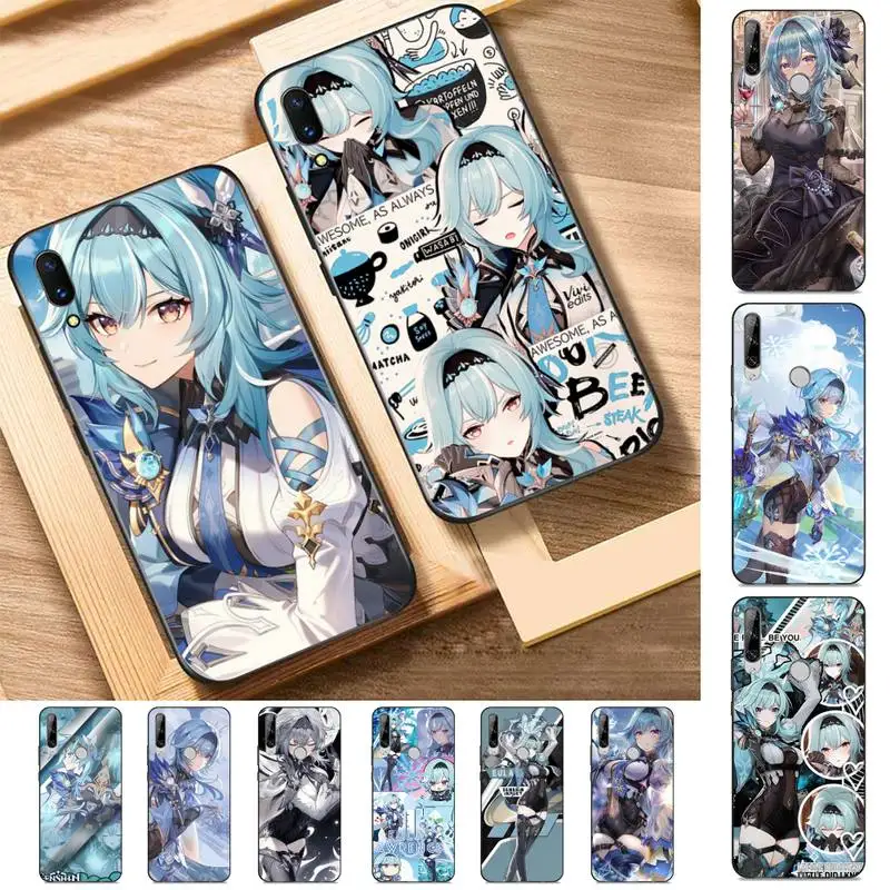 

Genshin Impact Eula Phone Case For Huawei Y9 6 7 5 Prime Enjoy 7s 7 8 plus 7a 9e 9plus 8E Lite Psmart Shell