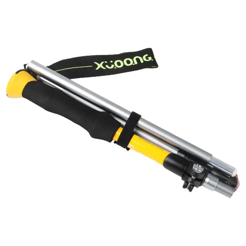 

Useful Aluminium Alloy Multifunctional Foldable Climbing Crutch Trekking Pole for Outdoor Walking Stick Trekking Pole