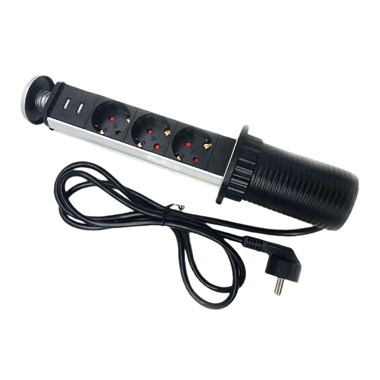 

Выдвижная розетка с 2 USB-портами, 16 А