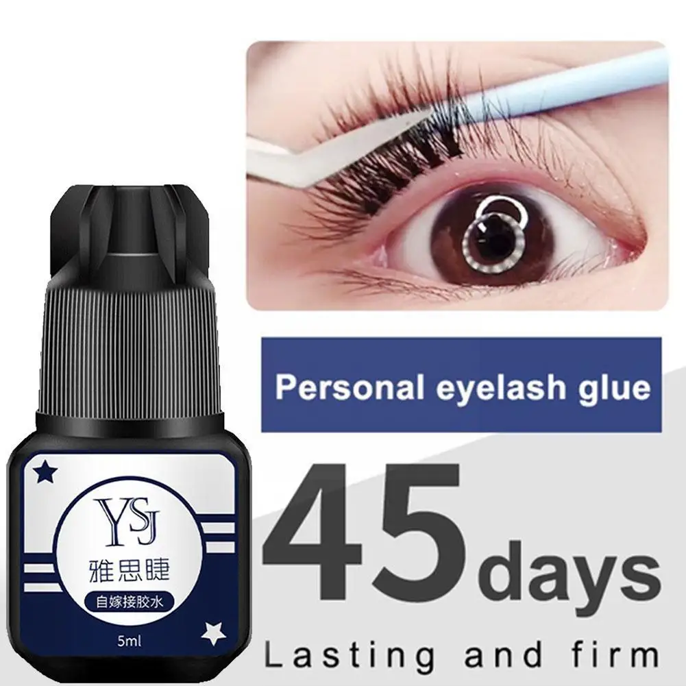 

5ml Glue for Eyelash Extension Firm No Smell Adhesive Retention Long Lasting Fast Drying Semi Permanent Lash Tools K7E0