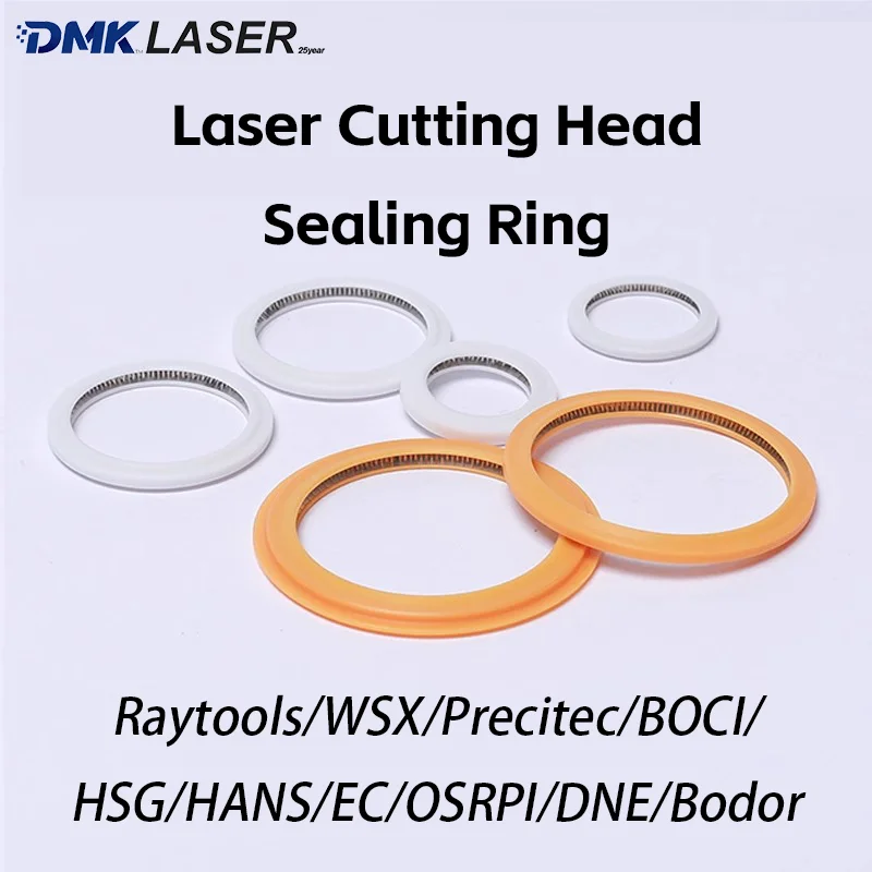

Уплотнительное кольцо головки резки лазера, уплотнительное кольцо из ПТФЭ, защитное кольцо для пресса линз, прокладка для Raytools WSX BOCI, машина для волоконной лазерной резки